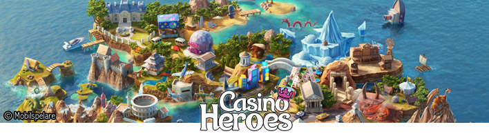 Vinn mer hos Casino Heroes
